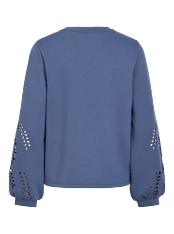 Vila Langärmeliges Sweatshirt in Vintage Indigo1