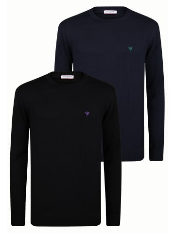 Felix Hardy Pullover in Schwarz-Navy