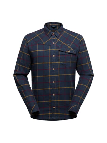 LA SPORTIVA Flanellhemd leicht in Dunkelblau