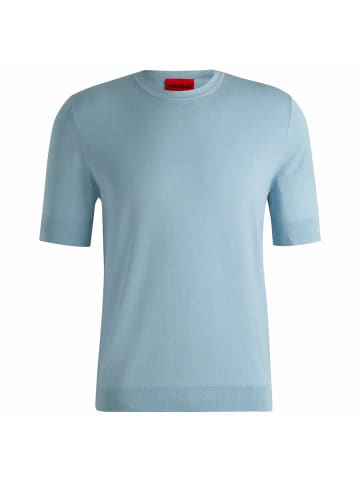 Hugo Boss Rundhals T-Shirt für Herren in blau