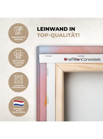 OnlyWow Leinwand Bilder Abstrakte Farbexplosion