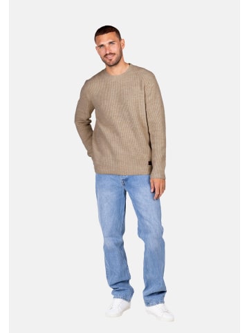 KEY LARGO Pullover 'KLGLASGOW' in beige