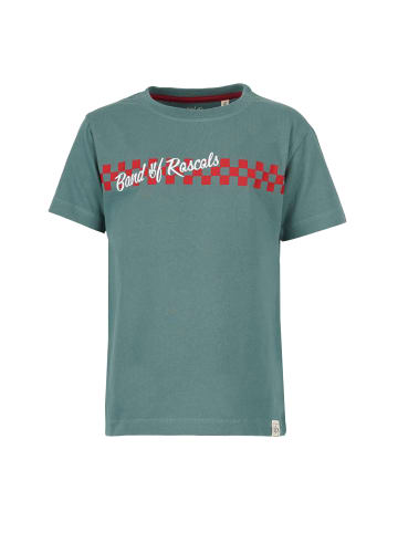 Band of Rascals T-Shirts " Checker " in sage