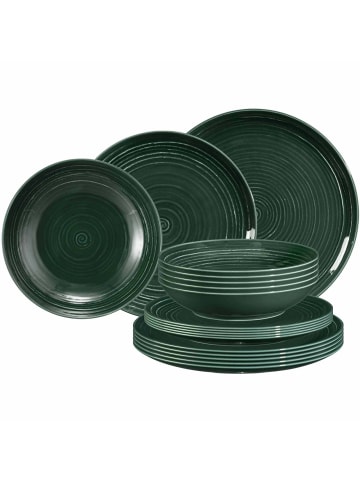 Seltmann Weiden 18er Set Teller-Set Terra in Moosgrün