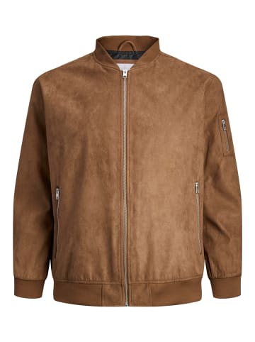 JACK & JONES PLUS Blousonjacke in Cognac
