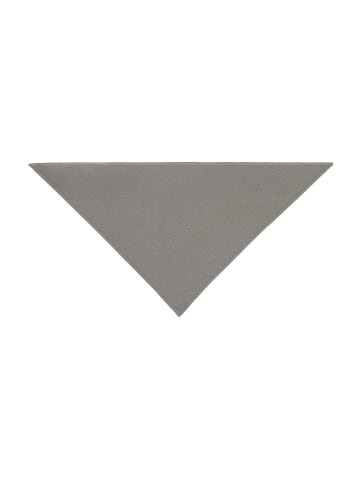 Faera Weicher Strickschal mit dezenter Struktur in Grau