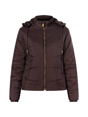 faina Damen Leichte Steppjacke in Braun