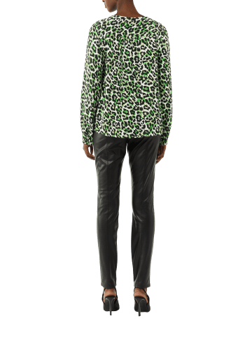 comma Bluse langarm in Beige