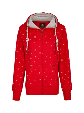 mh michael heinen Sweatjacke in rot