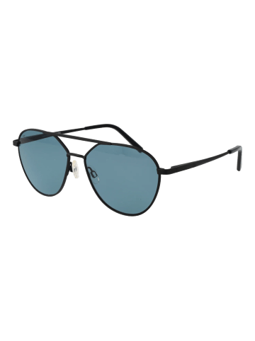 Serengeti Unisex Sonnenbrille Flieger Schwarz