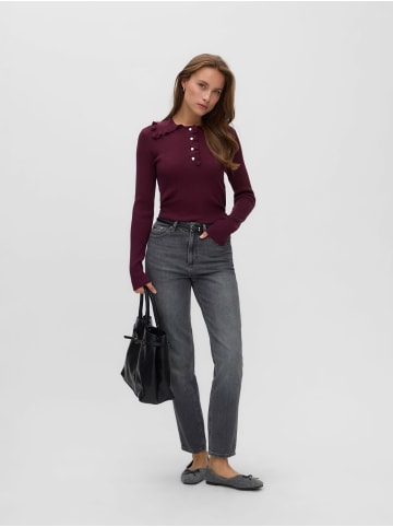 Vero Moda Gestrickter Rollkragen in Winetasting