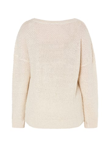 usha BLACK LABEL Damen Strickpullover in Dunkelcreme