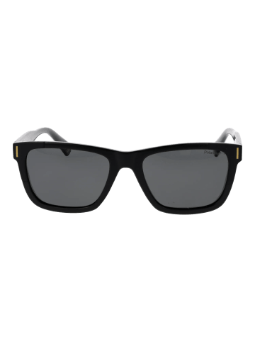 Polaroid Unisex Sonnenbrille Rechtwinklig Schwarz