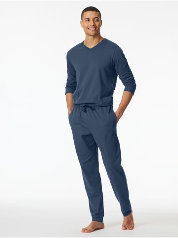 Schiesser Pyjamahose Mix + Relax in royal