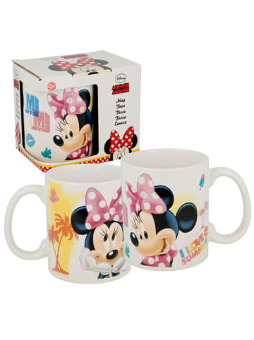 Disney Minnie Mouse Keramik Tasse Mouse | Minnie Maus | 325 ml | Henkel-Becher Geschenkbox