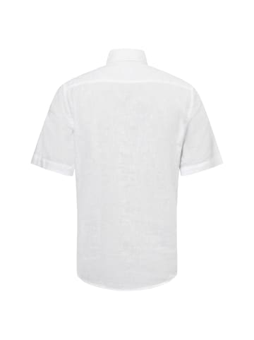 Nils Sundström Freizeithemd mit Leinen-Anteil in weiß