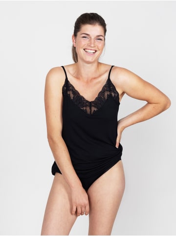 Erlich Textil  Erlich Textil Camisole LEONIE in schwarz
