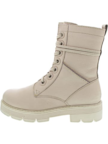 Marco Tozzi Schnürstiefel Beige