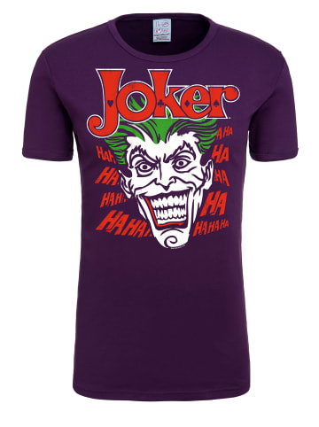 Logoshirt T-Shirt DC Comics in violett