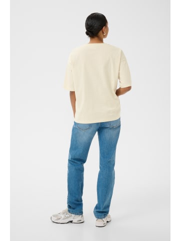 Kaffe T-Shirt kurzarm KAharries Oversize fit in Turtledove