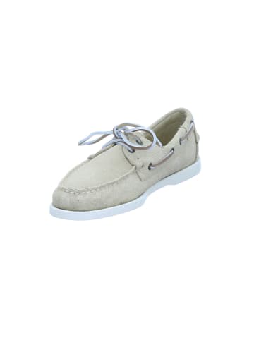 Sebago Schnürschuhe Docksides Portland in beige camel