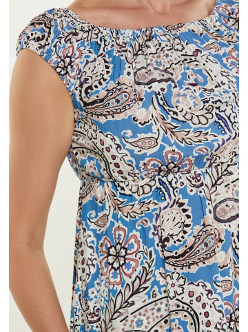 gaya Women Dress in blue multicolor