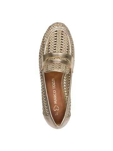 Marco Tozzi Slipper in gold