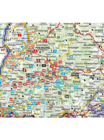 Bergverlag Rother Schwarzwald Süd | Die schönsten Wanderungen zwischen Freiburg und Basel. 60...