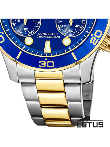 Lotus Chronograph-Armbanduhr Lotus Classic silber groß (ca. 44,5mm)
