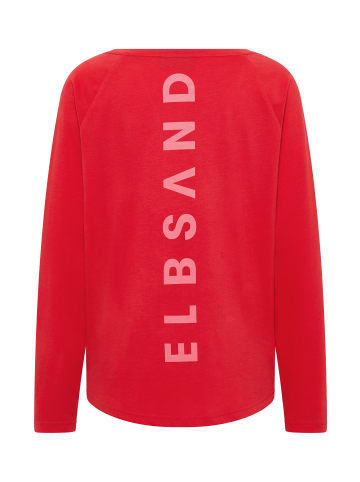 ELBSAND Langarm T-Shirt Tinna in Barberry