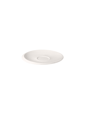 Villeroy & Boch 6er Set Kaffeeuntertasse NewMoon 17 cm weiß in weiß