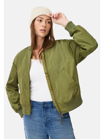 Camel Active Bomberjacke mit 2-Wege-Reißverschluss in Oliv