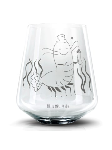 Mr. & Mrs. Panda Blümchentailglas Hummer Weizen ohne Spruch in Transparent