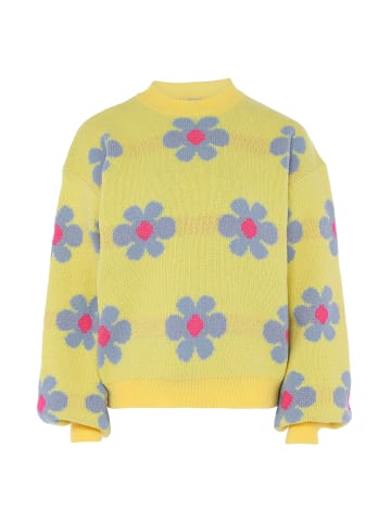 myMo Pullover in GELB BLUME