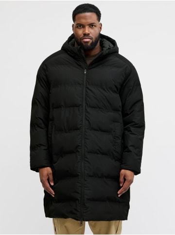 JACK & JONES PLUS Steppmantel in Black