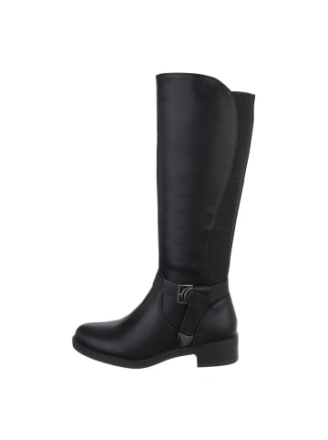 Ital-Design Stiefel in Schwarz