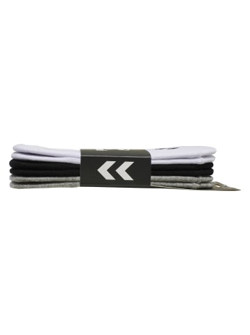 Hummel Ankle Socken Hmlchevron in WHITE/BLACK/GREY
