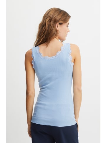 Fransa Tanktop in blau