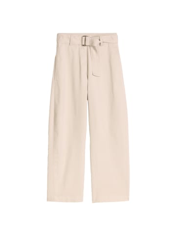 Marc O'Polo Barrel Pants mit Gürtel in Natural