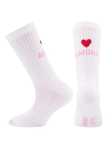 ewers Socken Ciao Amore Mini Me in weiß