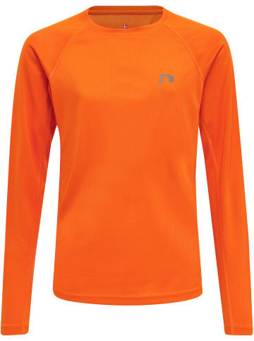 Newline Newline T-Shirt Kids Core Laufen Unisex Kinder Atmungsaktiv in ORANGE TIGER