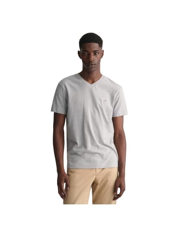 Gant T-Shirt 1er Pack in Grau