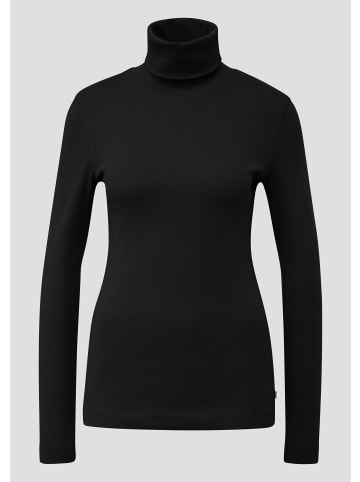 QS T-Shirt in 9999_schwarz