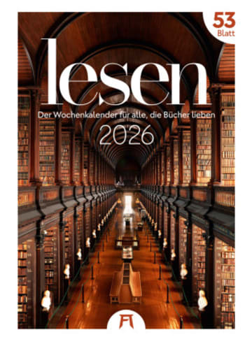 Ackermann Kunstverlag Kalender - Lesen Wochenkalender 2026