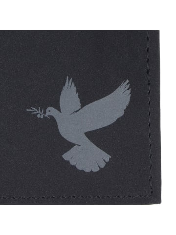 oxmox New Cryptan Geldbörse RFID Schutz 13 cm schwarz-freedom pigeon grey