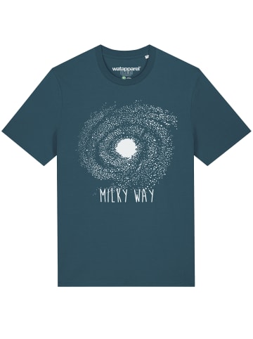 wat? Apparel T-Shirt Milky way in Petrol