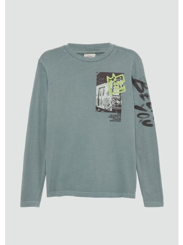 s.Oliver T-Shirt langarm in Grau