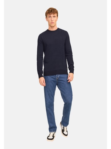 Jack & Jones Pullover 'GLOBE' in blau