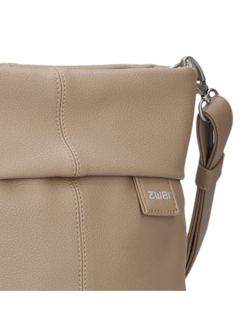 Zwei Mademoiselle.M Schultertasche 25 cm in hazel