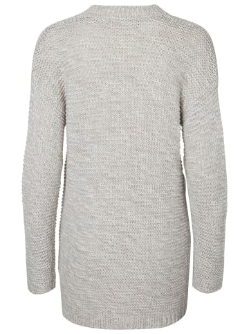 Vero Moda Strickjacke in Light Grey Melange